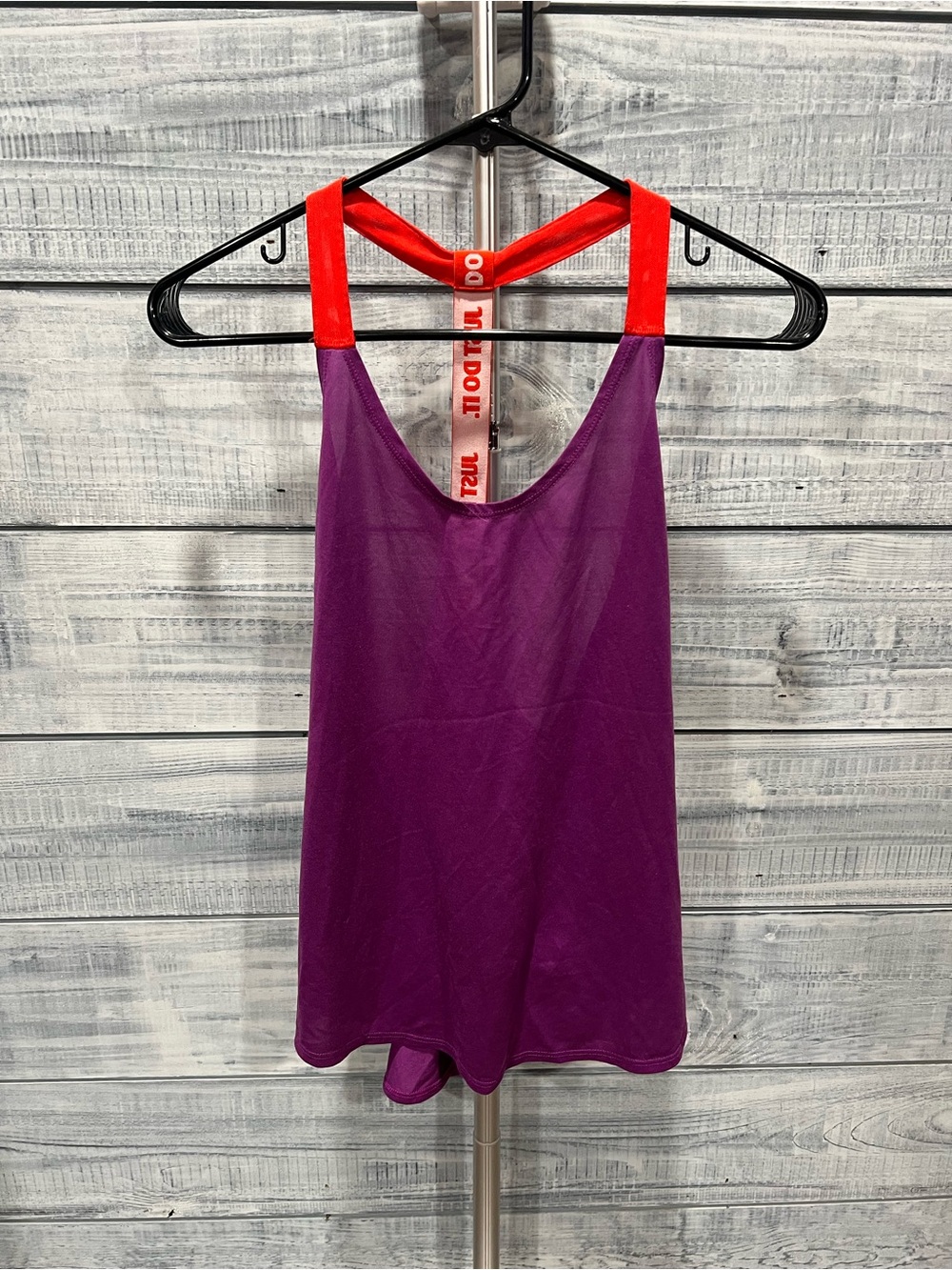 Nike Women's Purple & Red Racerback Sleep Tank